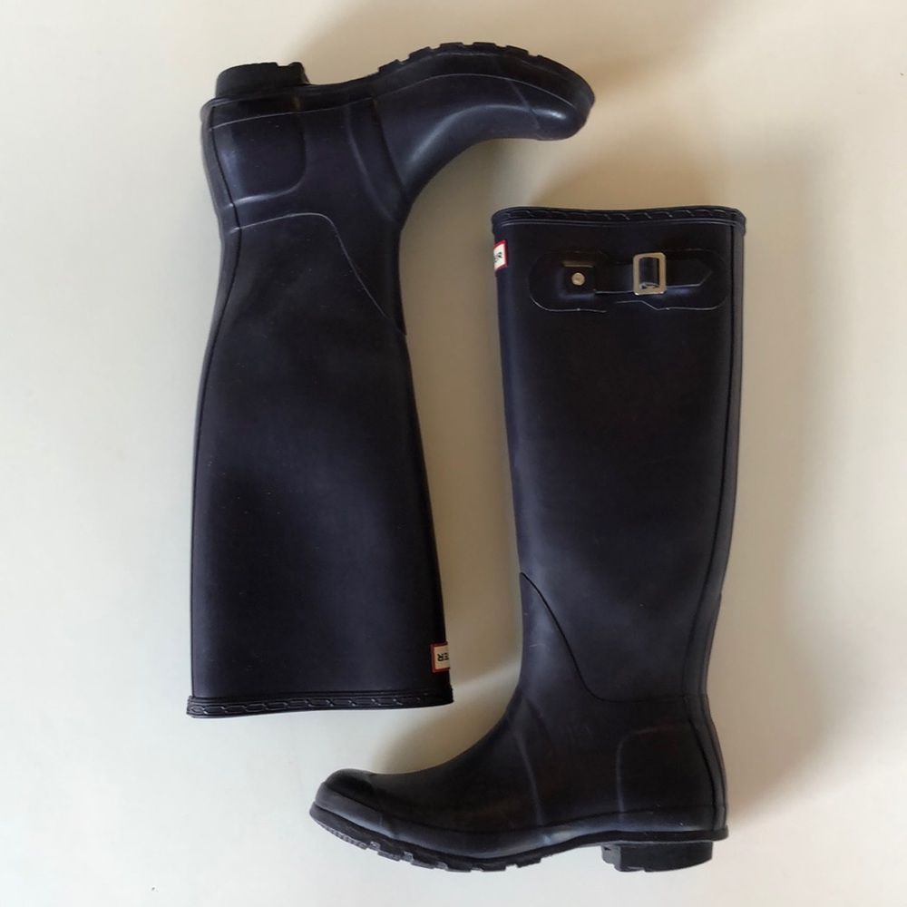 Dark Purple Hunter “Original Tall” Rainboots!